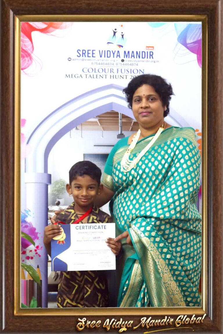 Best Nursery and Pre School in Chennai - Sree Vidya Mandir