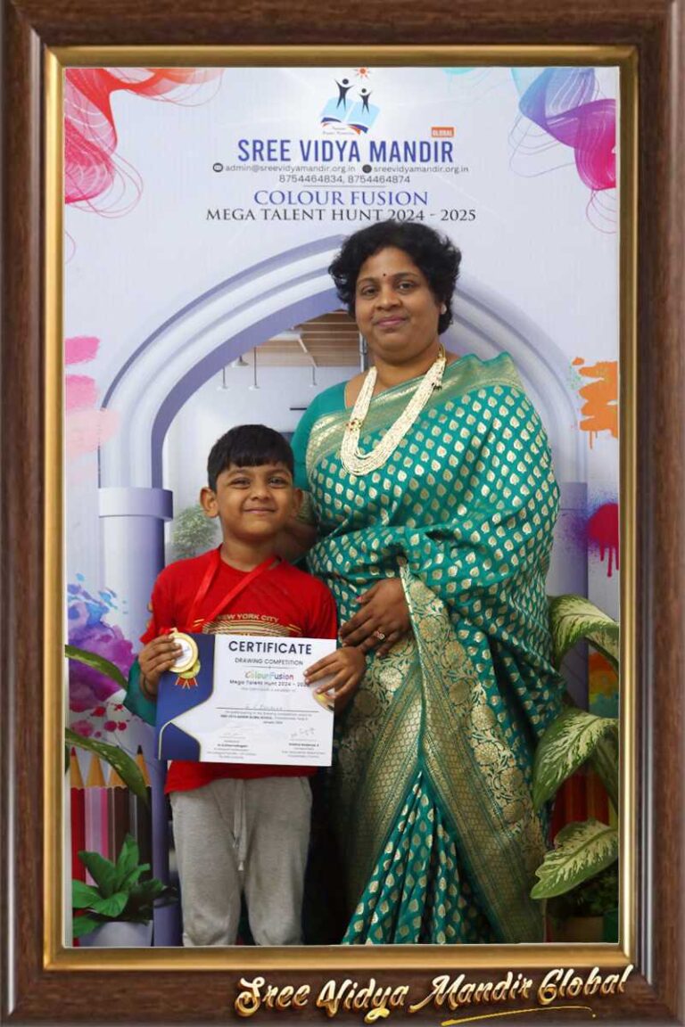 Best Nursery and Pre School in Chennai - Sree Vidya Mandir