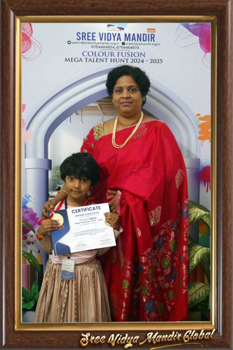 Best Nursery and Pre School in Chennai - Sree Vidya Mandir