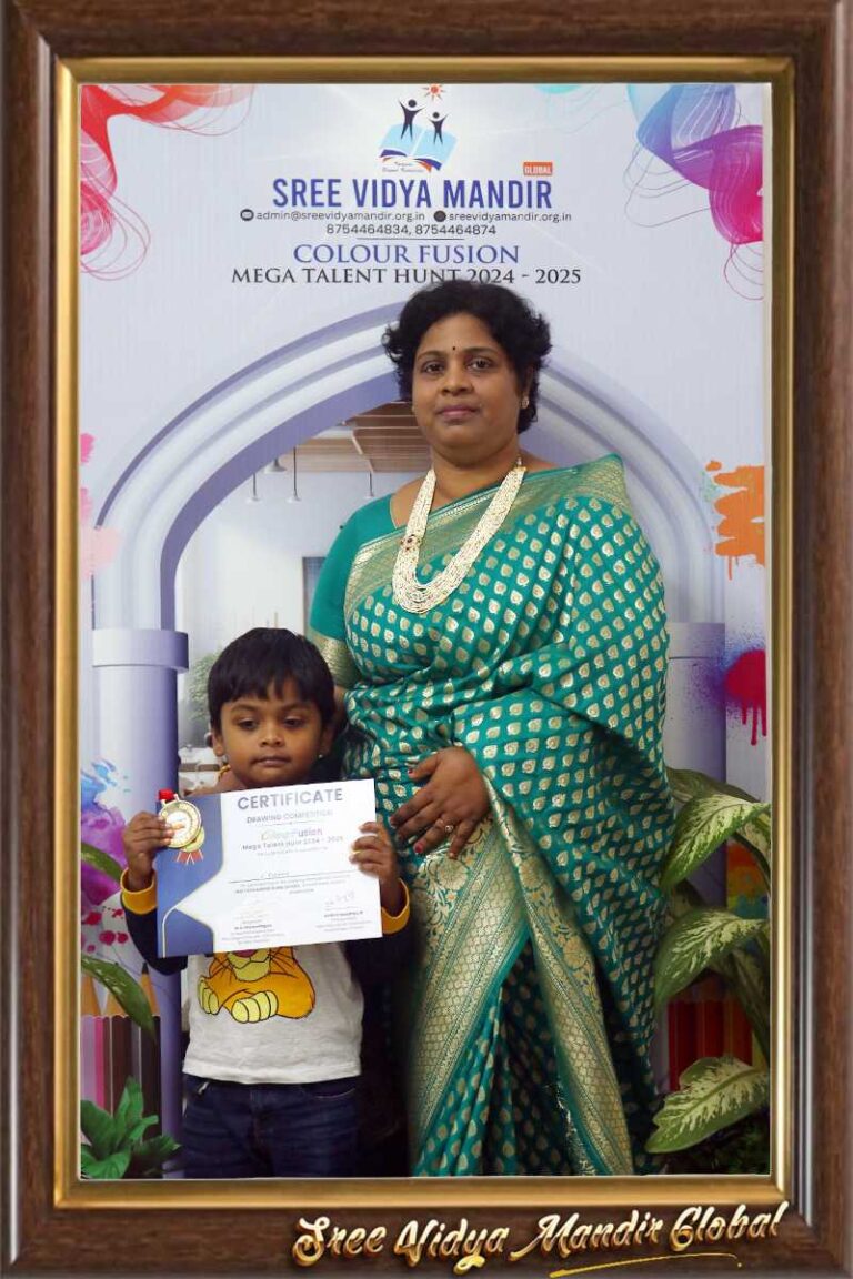 Best Nursery and Pre School in Chennai - Sree Vidya Mandir