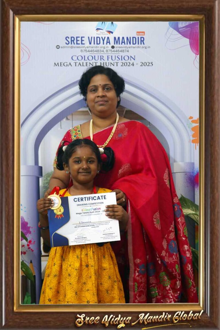 Best Nursery and Pre School in Chennai - Sree Vidya Mandir