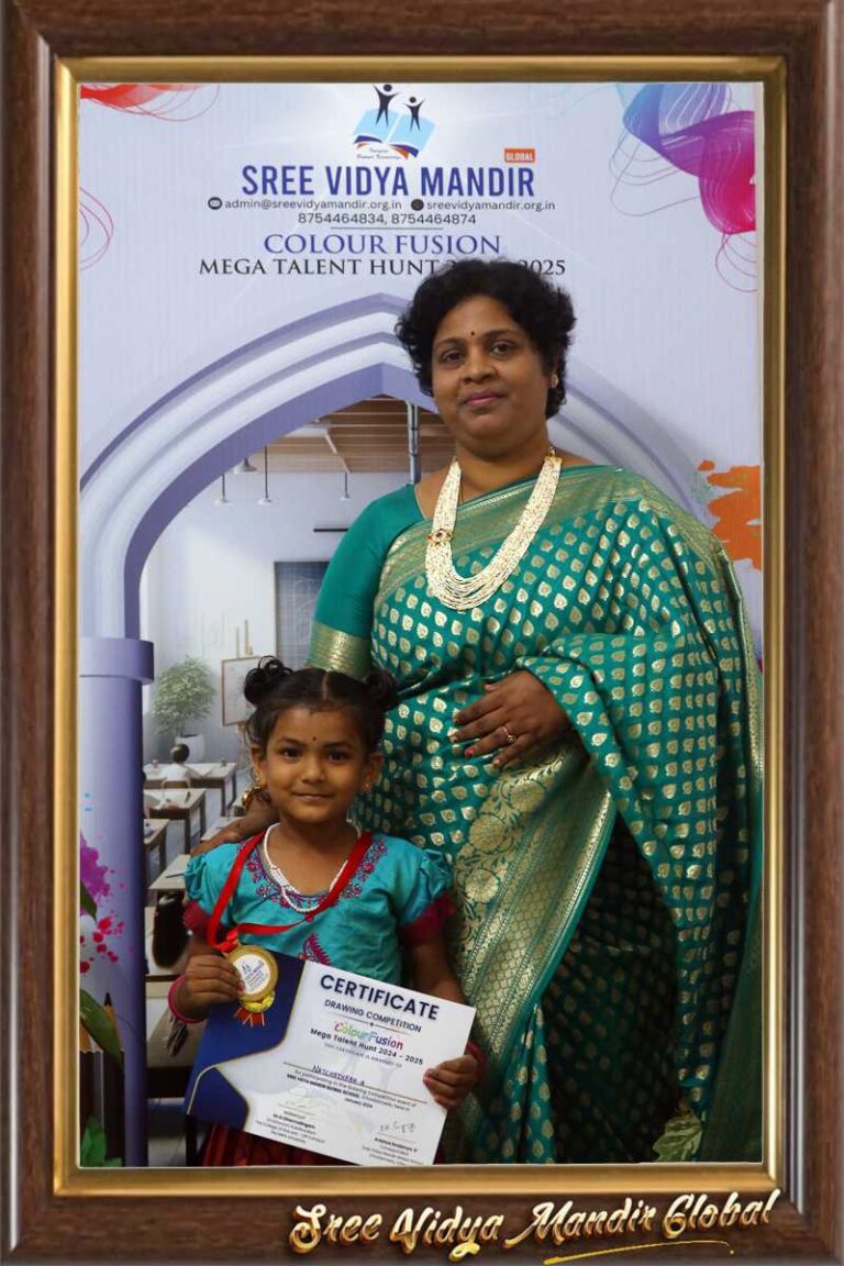 Best Nursery and Pre School in Chennai - Sree Vidya Mandir