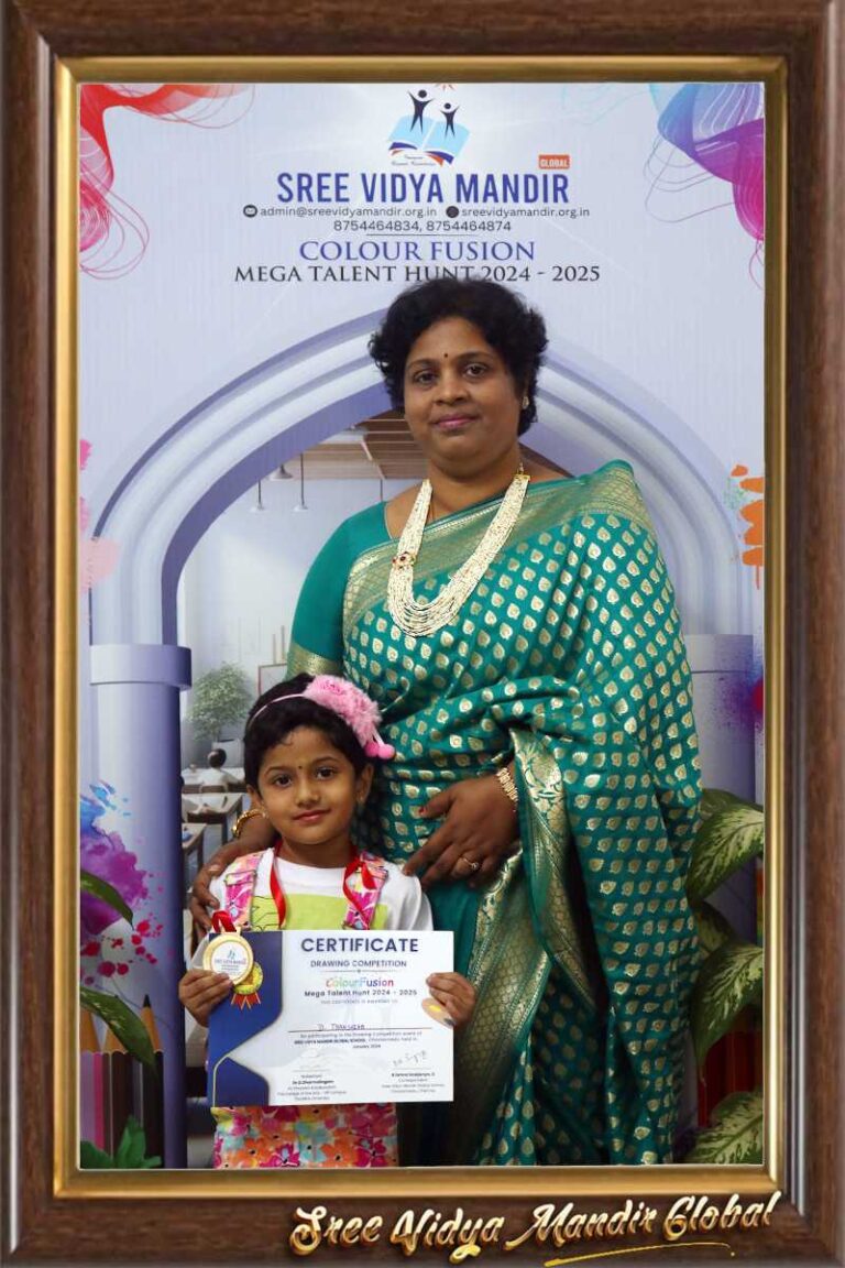 Best Nursery and Pre School in Chennai - Sree Vidya Mandir