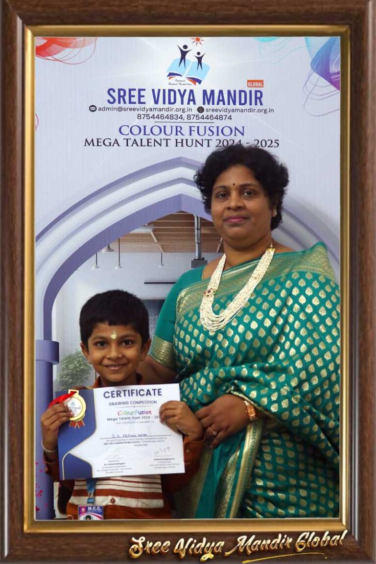 Best Nursery and Pre School in Chennai - Sree Vidya Mandir