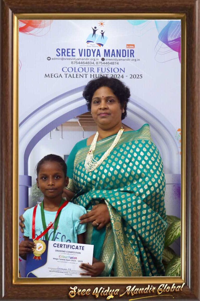 Best Nursery and Pre School in Chennai - Sree Vidya Mandir